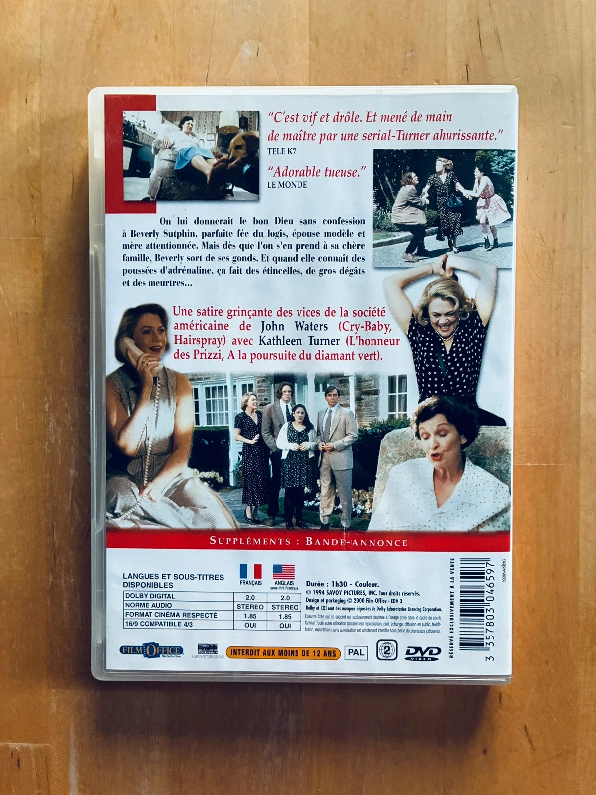 DVD Mãe em Série de John Waters. – photo 3